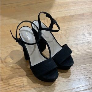 Aldo - Open Toe Strappy Heels